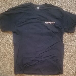 Pirates of the Caribbean The Curse of The Black Pearl Vintage Movie T-Shirt Sz L